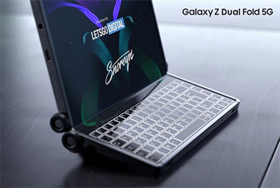 三星Galaxy Z Dual Fold 5G雙折疊概念機的新設計專利曝光