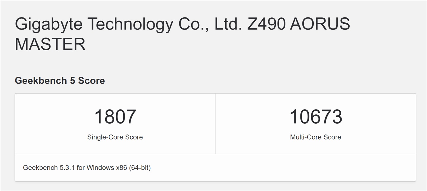 英特爾 i7-11700K 現身 Geekbench:單核 1800,超 AMD R9 5950X