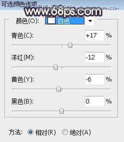 ps給公園外景人像添加夕陽光效效果