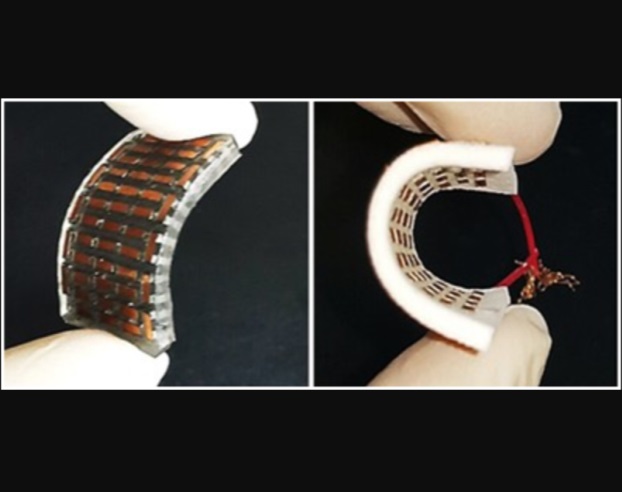韓國團隊研發柔性溫差發電裝置，能用于可穿戴設備