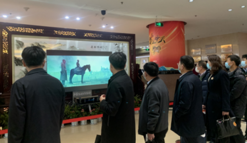 海信激光電視連續7年亮相全國兩會代表團駐地