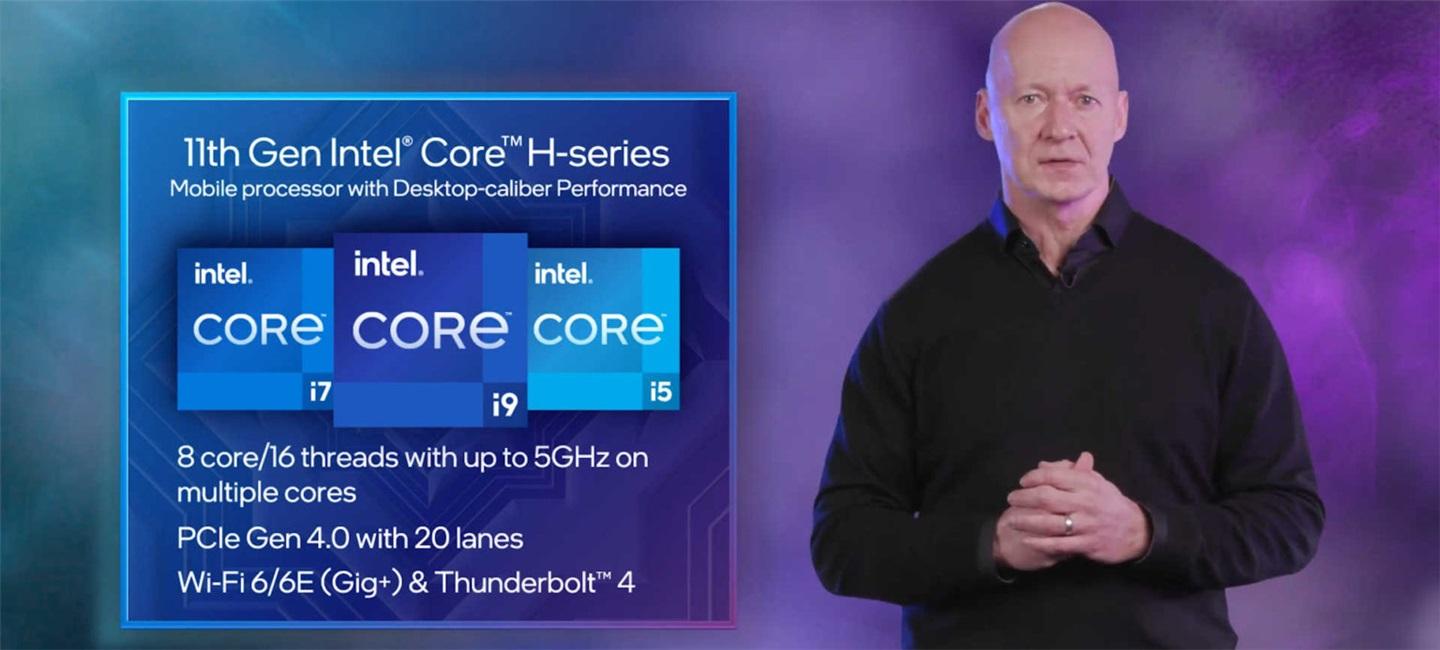 英特爾展示 11 代酷睿移動標壓處理器：i9-11980HK 8 核 / 5GHz，終于用上 10nm