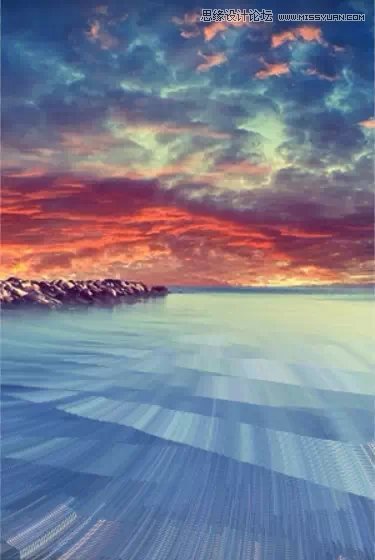 PS調出風景照片超酷的長曝光效果