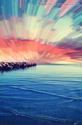 PS調出風景照片超酷的長曝光效果