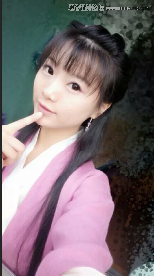 PS結合SAI把可愛女生轉手繪處理