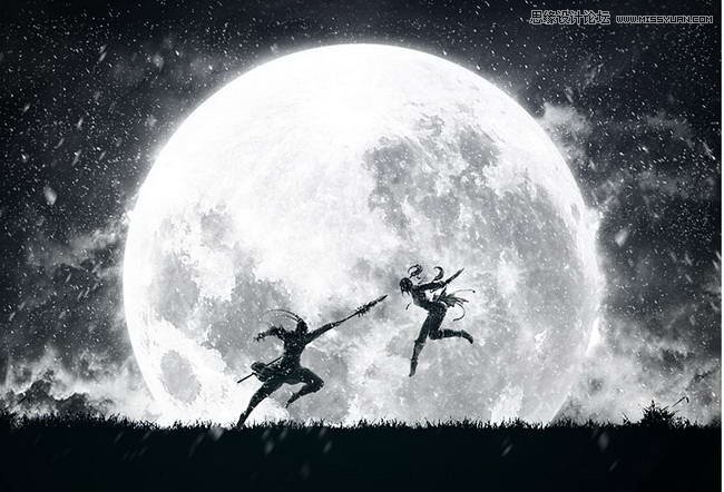 PS快速打造游戲場景氣氛圖