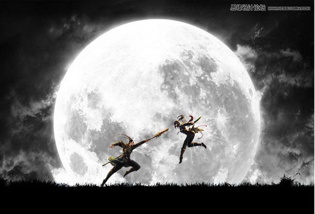 PS快速打造游戲場景氣氛圖