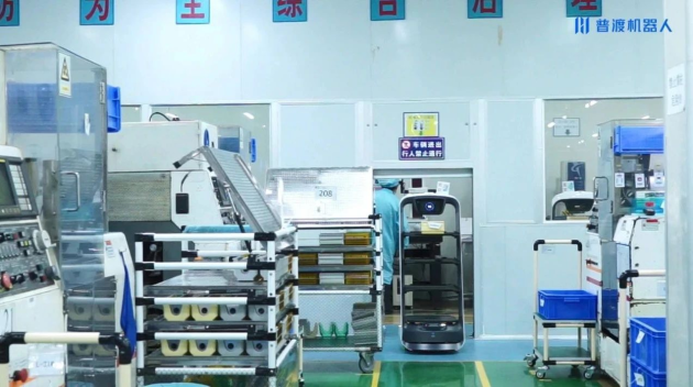 普渡機(jī)器人亮相深圳衛(wèi)視，助力綠色低碳技術(shù)創(chuàng)新