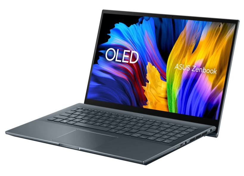 華碩 ZenBook 15 新款全能本曝光:4K OLED 屏,R9-5900HX 處理器