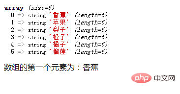 PHP數組學習之第一/最后一個元素的獲取（一）