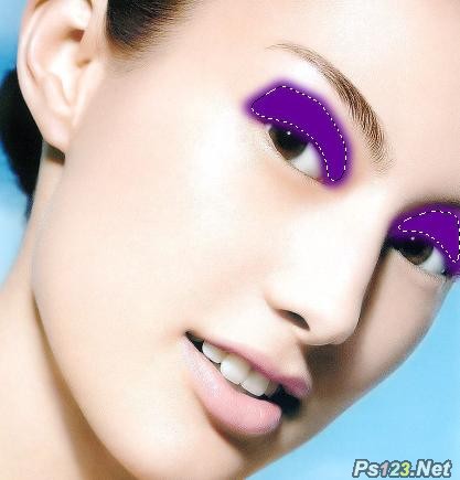 簡單方法給美女上妝PS教程