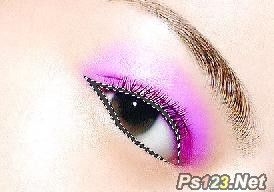 簡單方法給美女上妝PS教程