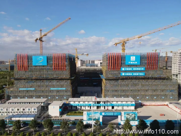 中國東南大數據產業園研發樓六期項目主體結構封頂