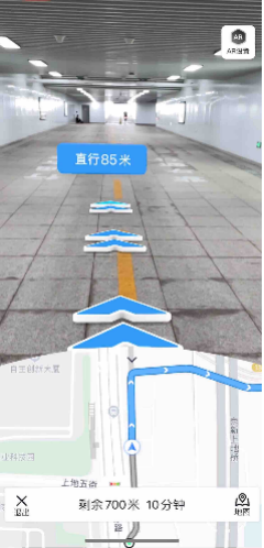 智能定位技術再升級，百度地圖領先布局地下通道場景化探索