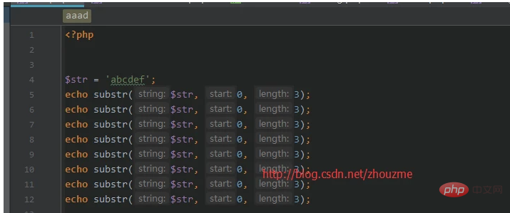 1631261884758659.png 你知道PHPStorm2017怎么去掉函數參數提示嗎?