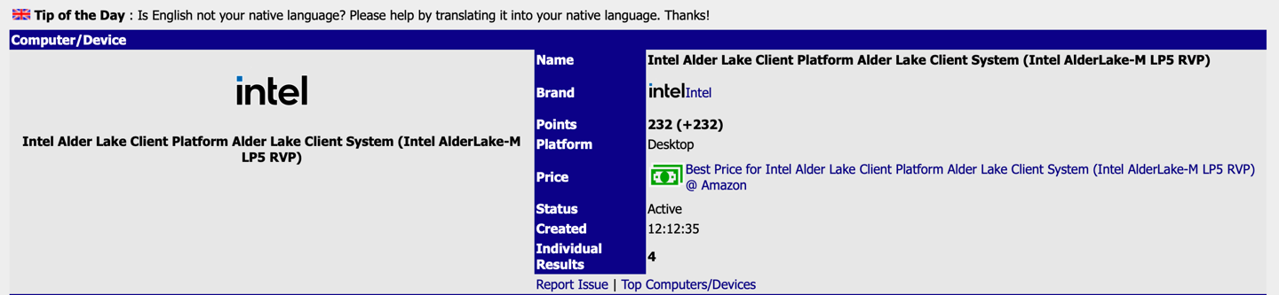 英特爾 12 代酷睿超低壓處理器現(xiàn)身:2 大核 8 小核,二合一筆記本將搭載