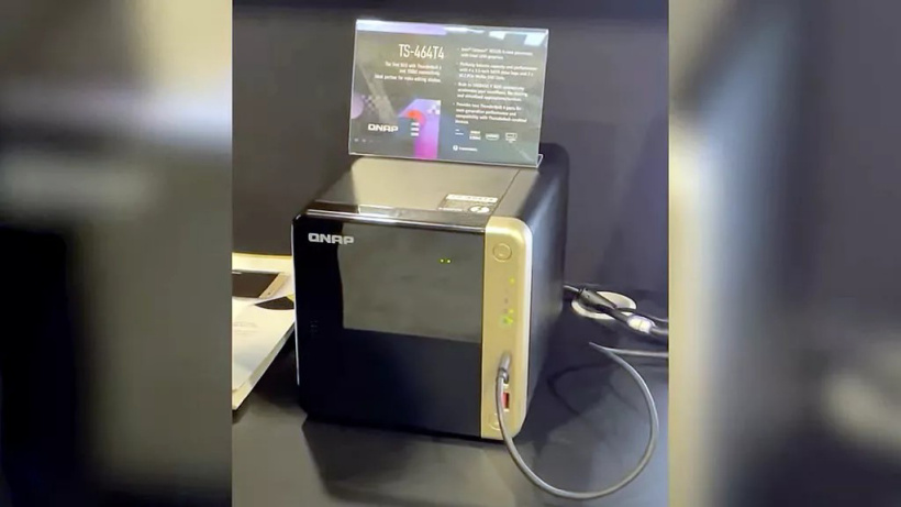 Qnap 推出 TS-464T4 NAS 主機：雙雷電 4 接口，10Gbps 網口