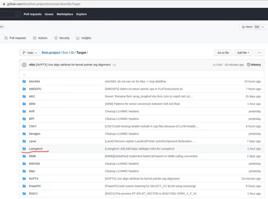 與 X86、ARM 等并列，龍芯 LoongArch 自主指令系統獲 LLVM 編譯器社區正式支持