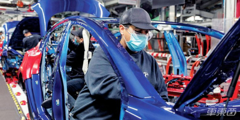 特斯拉今年 1 月在美國純電車中銷量占比 74%,還直接包攬了前三名