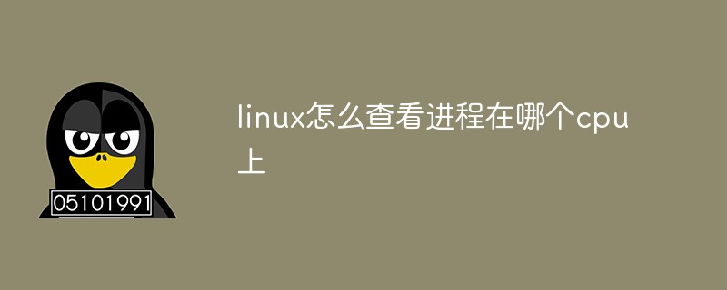 linux怎么查看進(jìn)程在哪個(gè)cpu上