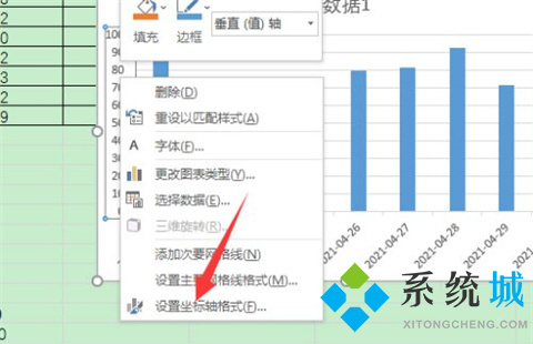 excel圖表怎么設置x軸y軸 excel畫圖表如何自定義xy軸
