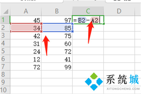 excel減法公式怎么用 excel減法函數是哪個