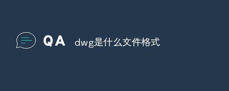 dwg是什么文件格式