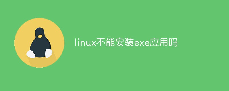 linux不能安裝exe應(yīng)用嗎