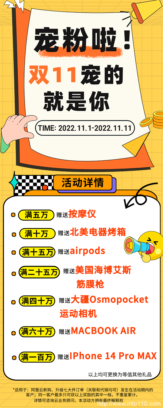 阿里云雙11活動重磅開啟，助力企業加速提質增效