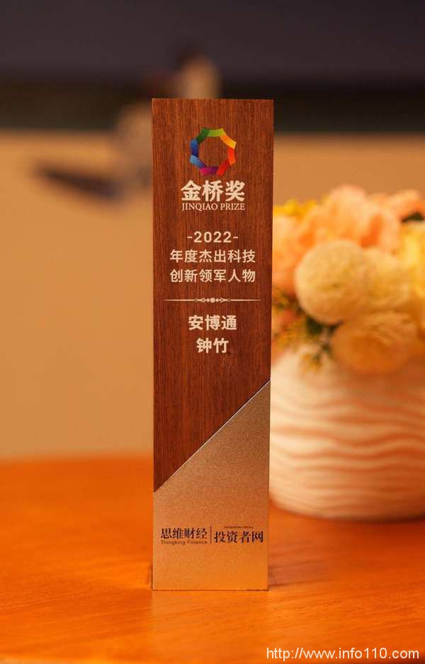 2022思維財經(jīng)“金橋獎”揭曉,安博通斬獲雙獎