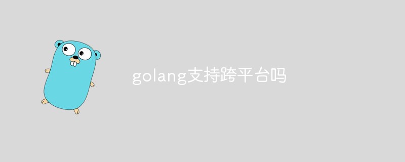 golang支持跨平臺嗎