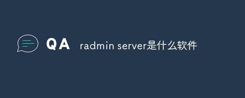 radmin server是什么軟件