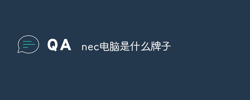 nec電腦是什么牌子