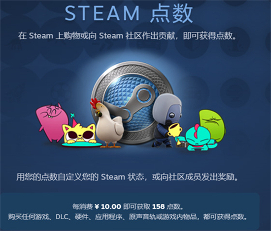 steam點數有什么用 steam點數的作用介紹